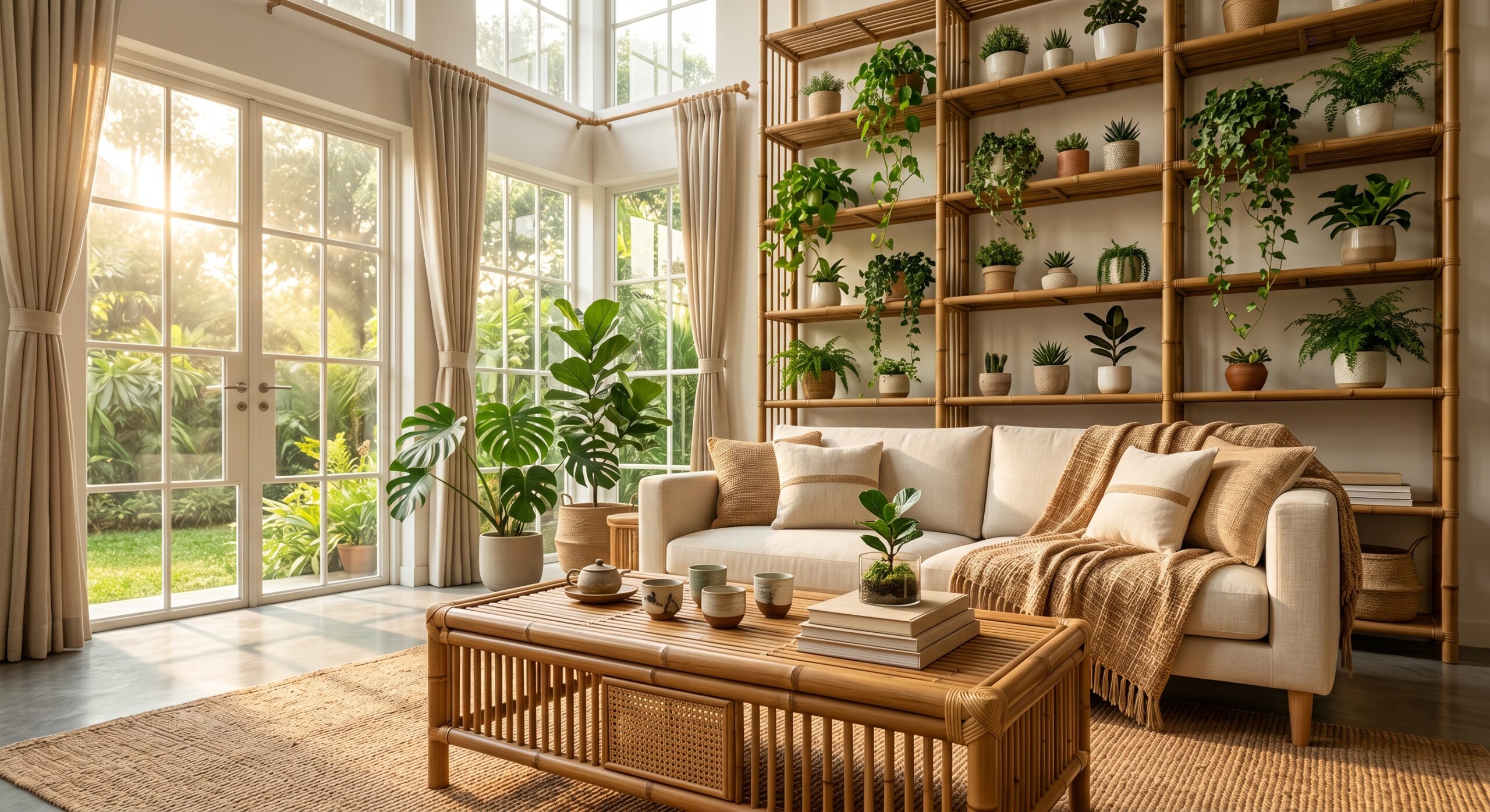 Bamboo Home Decor: Sustainable Style for Modern Eco-Conscious Homes
